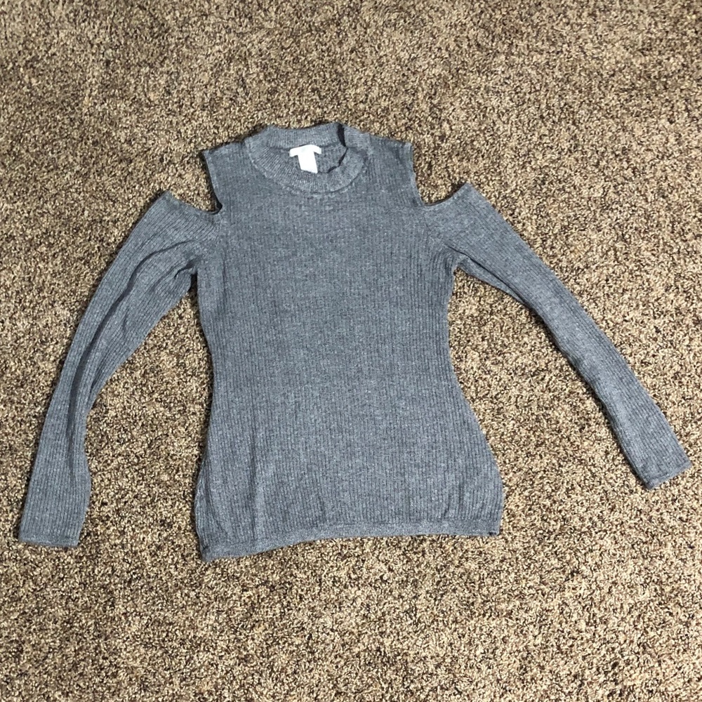 H&M Cold Shoulder Sweater
